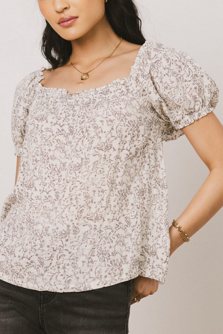 Shay Abstract Blouse - FINAL SALE