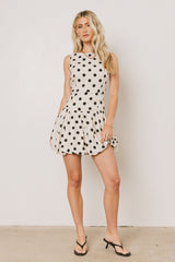 Jaden Polka Dot Mini Dress - Final Sale