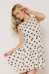 Jaden Polka Dot Mini Dress - Final Sale
