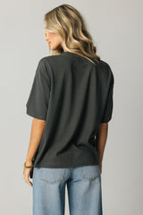 Jersey Oversized Graphic Tee - Final Sale