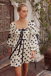 Frances Polka Dot Mini Dress - FINAL SALE
