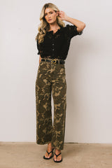 Mari Lace Blouse In Black - Final Sale