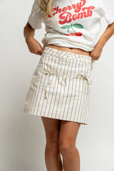 Baylor Striped Mini Skirt - FINAL SALE