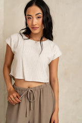 Lottie Striped Blouse - FINAL SALE