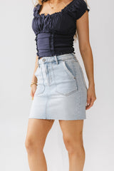 Kyra Denim Mini Skirt - Final Sale