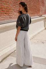 Rory Contrast Top In Black - Final Sale