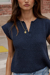 Aylin Sweater in Navy - FINAL SALE