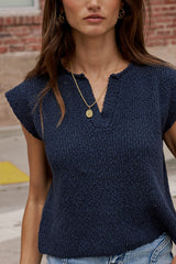 Aylin Sweater in Navy - FINAL SALE