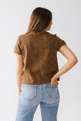 Olivia Leopard Top - Final Sale