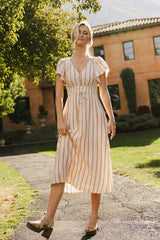 Khloe Abstract Maxi Dress - Final Sale