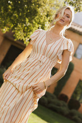 Khloe Abstract Maxi Dress - FINAL SALE