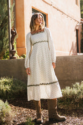 Mylo Bow Midi Dress - FINAL SALE