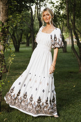 Alder Embroidered Maxi Dress - FINAL SALE