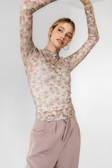 Renne Floral Lace Top - Final Sale