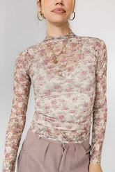 Renne Floral Lace Top - FINAL SALE