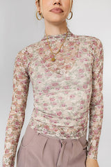 Renne Floral Lace Top - FINAL SALE