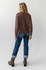 Daphne Knit Sweater In Brown - Final Sale