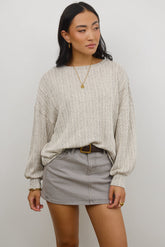 Shiloh Denim Mini Skirt - FINAL SALE