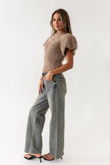 Marshall Straight Leg Vintage Jeans In Light Wash - Final Sale