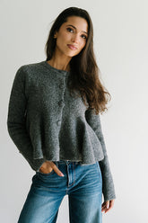 Ally Peplum Sweater - FINAL SALE