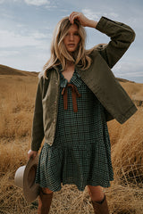 Franklin Gingham Midi Dress