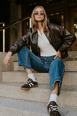 Siena Vegan Leather Jacket - Final Sale