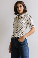 Rony Polka Dot Blouse - FINAL SALE
