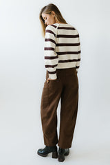 Nancie Striped Cardigan - Final Sale