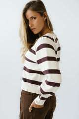 Nancie Striped Cardigan - Final Sale