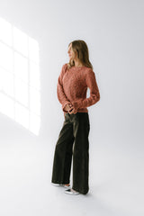 Joseph Knit Sweater In Rose - Final Sale