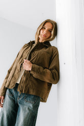 Ember Barn Jacket in Olive - FINAL SALE