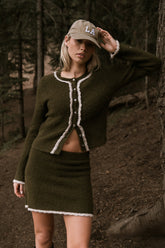 Remy Contrast Mini Skirt - FINAL SALE