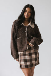 Brody Contrast Cardigan - FINAL SALE