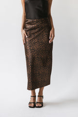 Camille Leopard Maxi Skirt - FINAL SALE