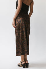Camille Leopard Maxi Skirt - Final Sale