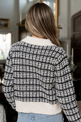 Junior Two Toned Cardigan