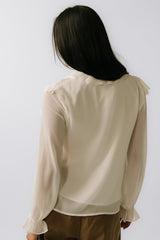 Markus Sheer Blouse - Final Sale