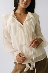 Markus Sheer Blouse - Final Sale