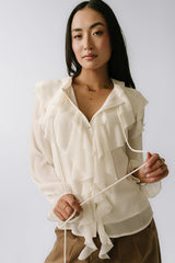 Markus Sheer Blouse - FINAL SALE