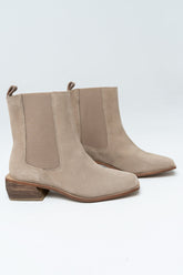 Effie Ankle Boot in Taupe - FINAL SALE