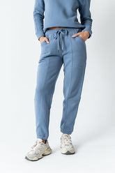 Patricia Barrel Sweatpants in Blue - FINAL SALE