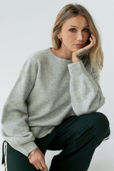 Josey Oversized Sweater in Grey - FINAL SALE