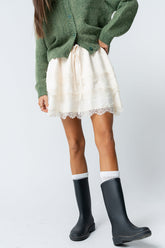 Marsha Lace Mini Skirt - FINAL SALE