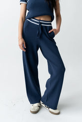Brea Striped Pants in Blue - FINAL SALE