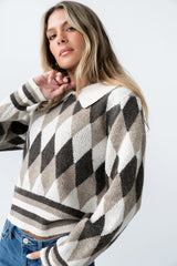 Hallie Argyle Sweater - FINAL SALE