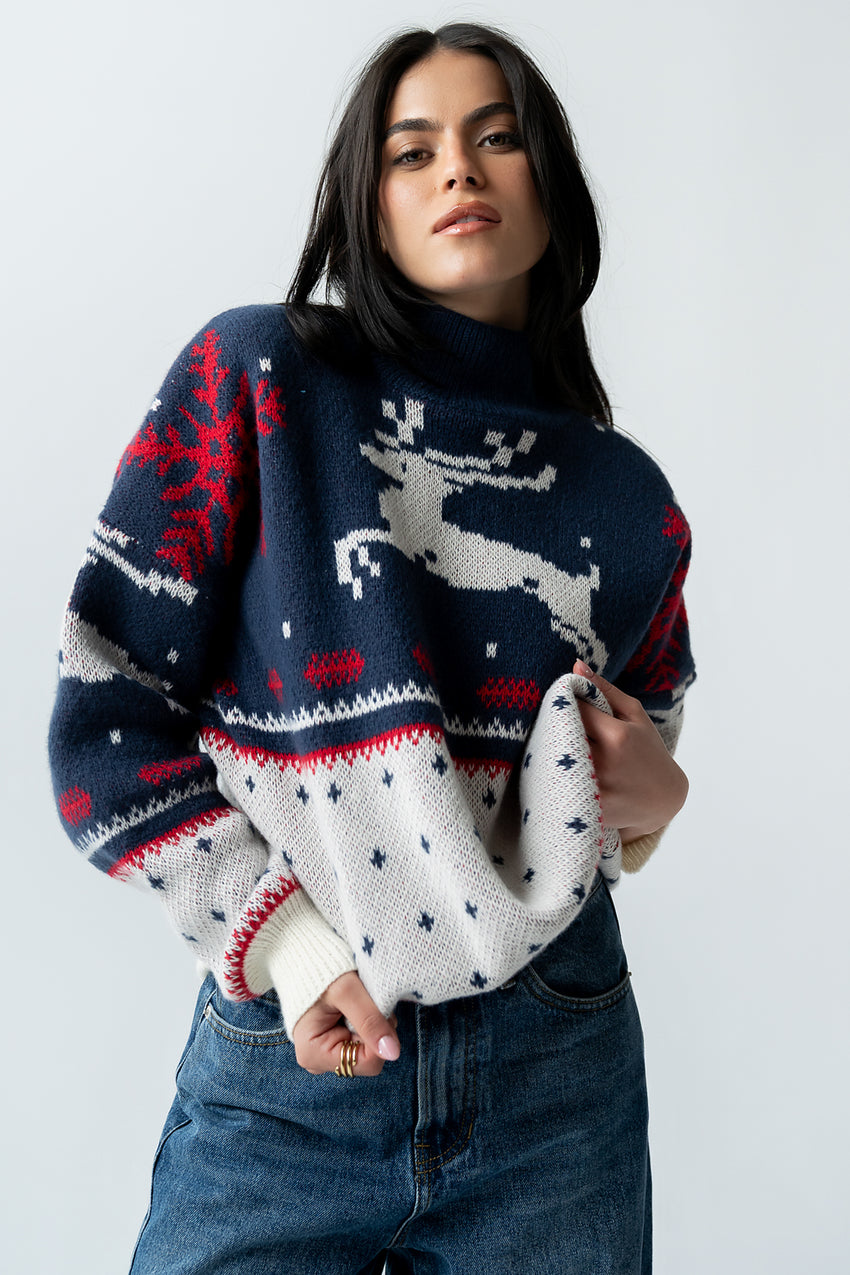 Vicky Graphic Sweater - FINAL SALE