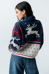 Vicky Graphic Sweater - Final Sale