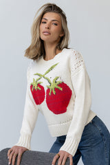 Megan Graphic Sweater - FINAL SALE