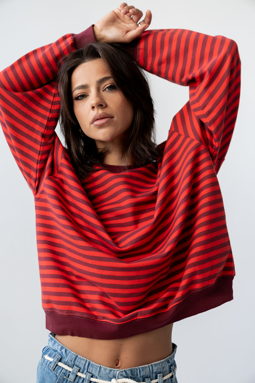 Holland Striped Sweatshirt - FINAL SALE