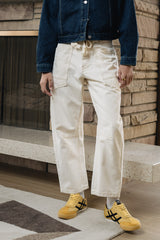 Jocelyn Barrel Jeans in Cream - FINAL SALE